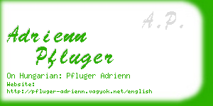 adrienn pfluger business card